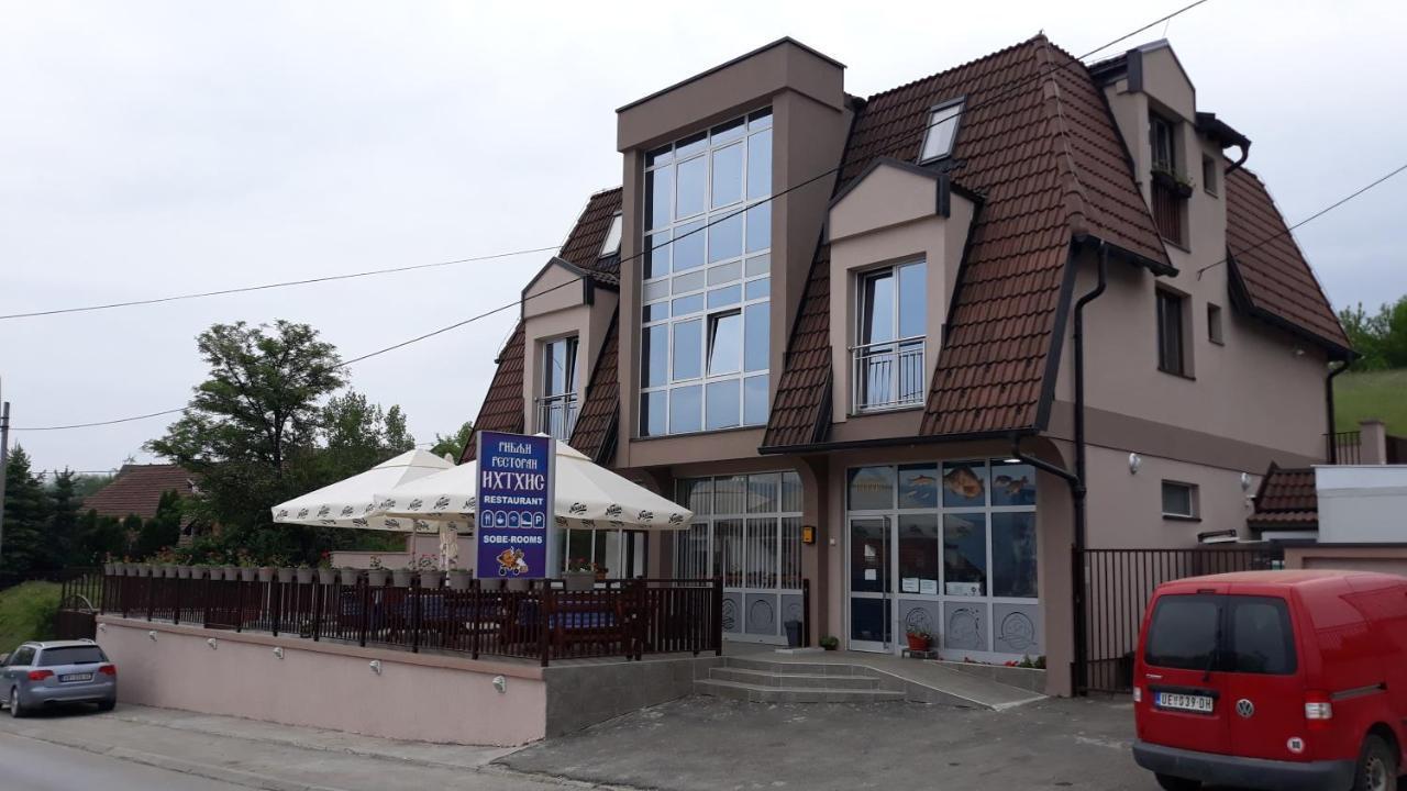 Prenociste I Restoran Ihthis Bajina Basta Exteriér fotografie